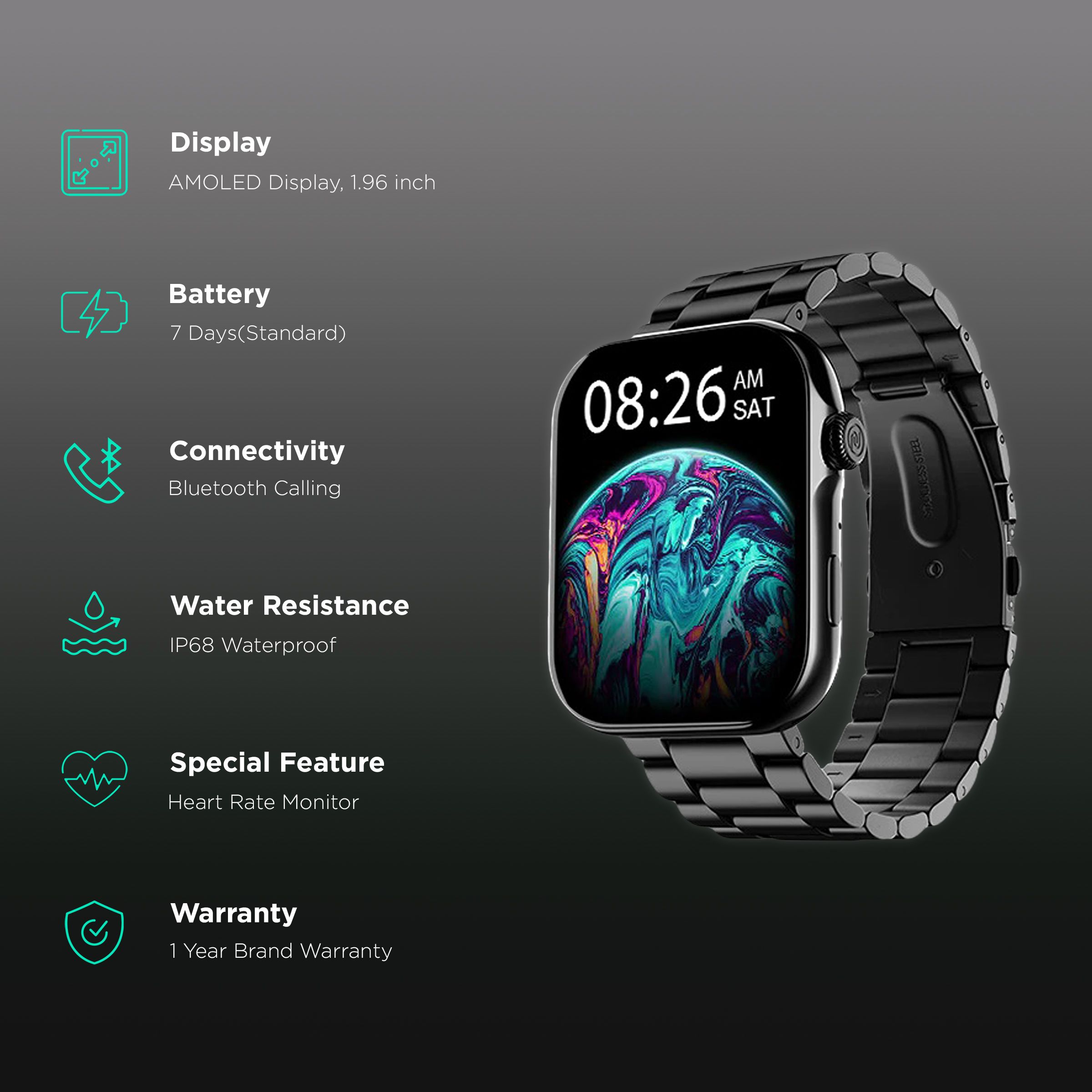 Buy noise ColorFit Ultra Smartwatch with Bluetooth Calling (49mm