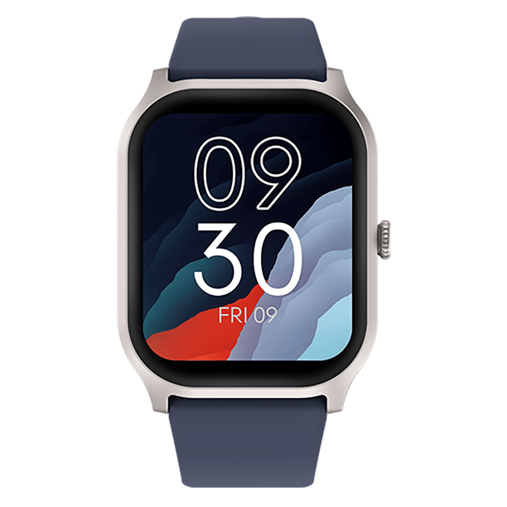FIRE-BOLTT Hunter Smartwatch with Bluetooth Calling (51.05mm TFT Display, IP67 Water Resistant, Dark Blue Strap)