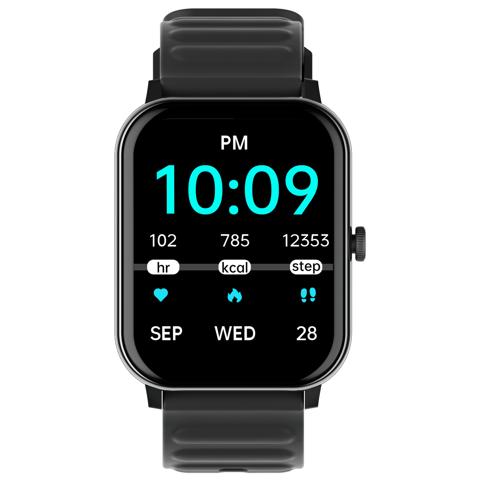 Croma Stride Smartwatch with Bluetooth Calling (48mm IPS Display, IP68 Sweat Resistant, Black Strap) Croma Stride Smartwatch with Bluetooth Calling (48mm IPS Display, IP68 Sweat Resistant, Black Strap)