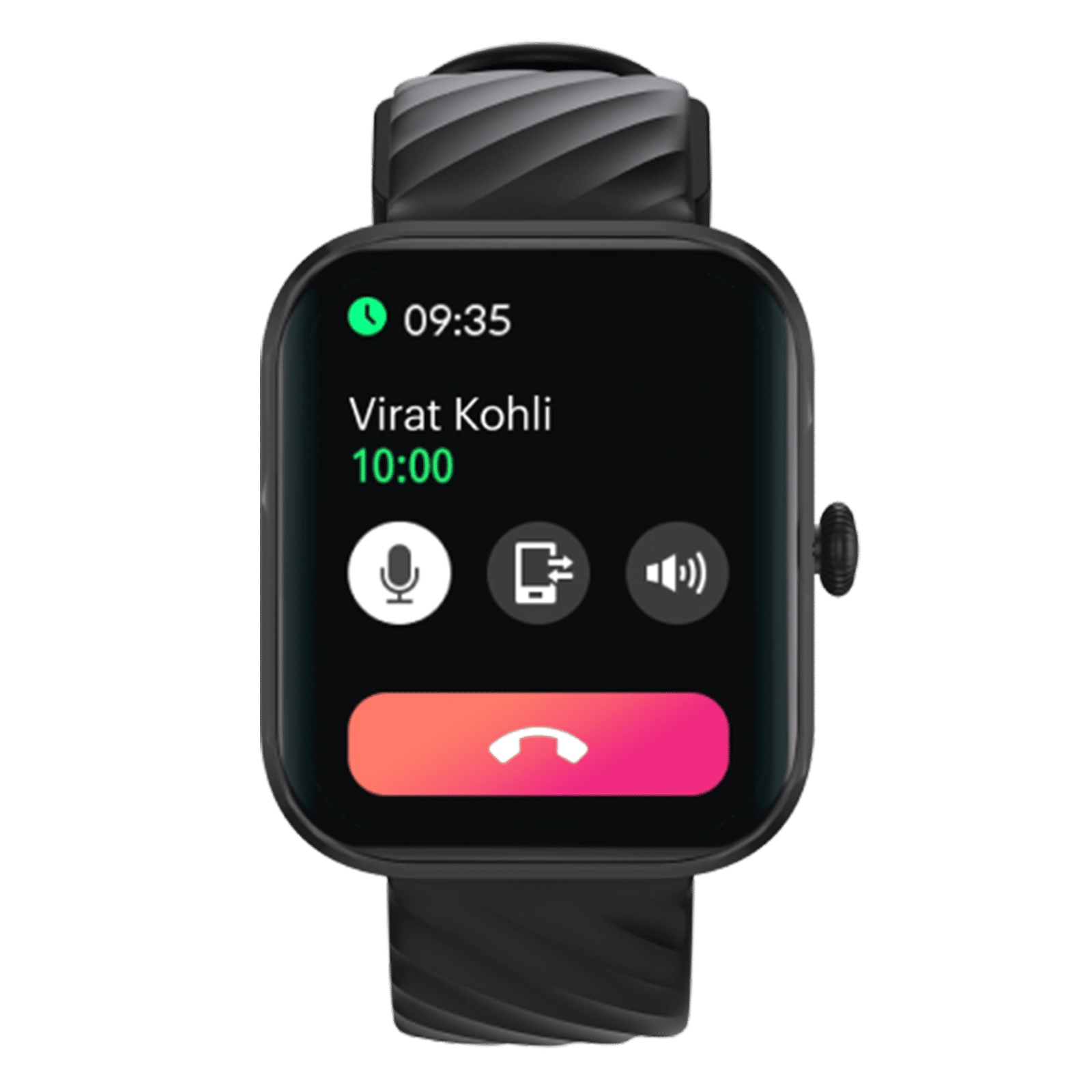 noise ColorFit Spark Smartwatch with Bluetooth Calling (50.8mm TFT HD Display, IP67 Water Resistant, Jet Black Strap)