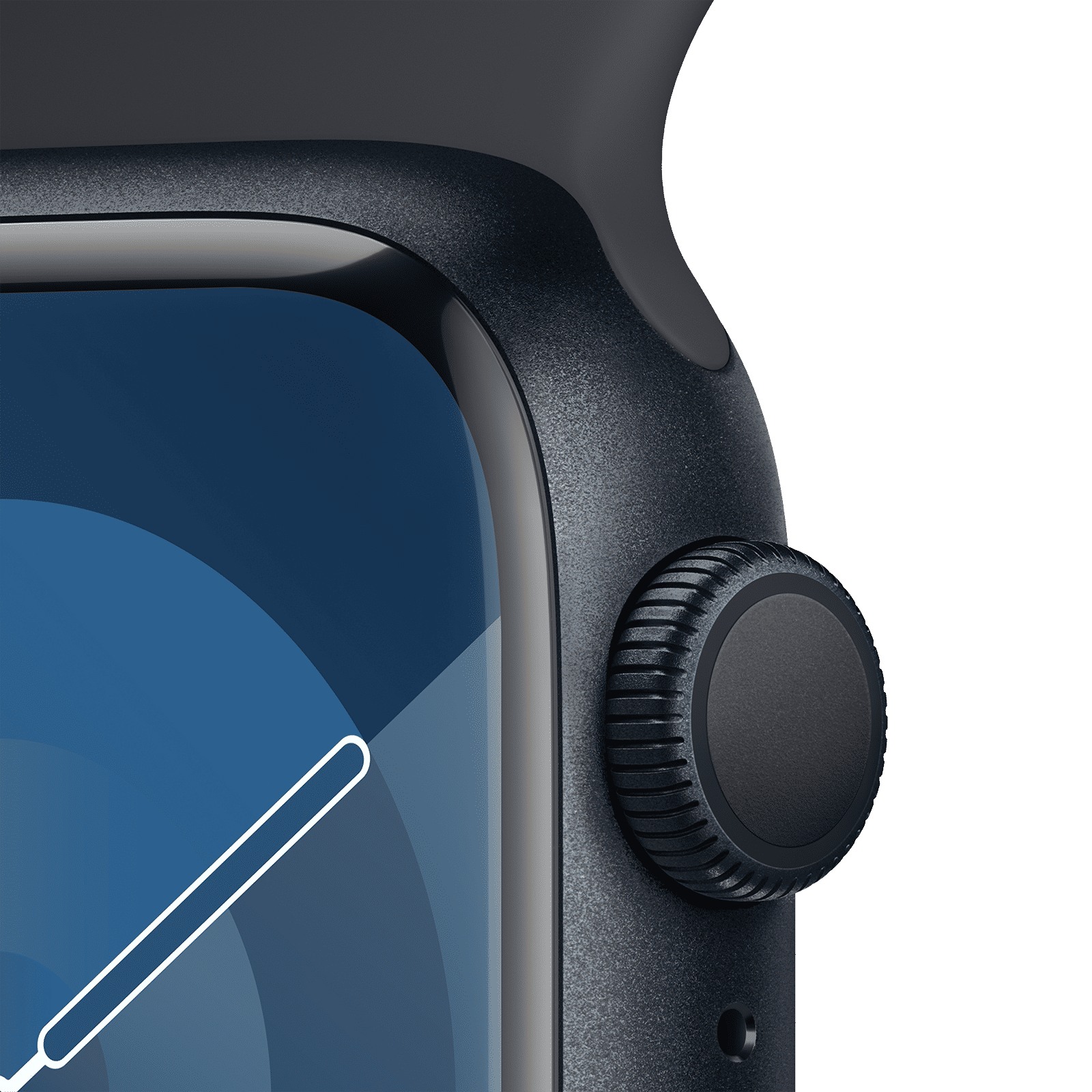 Apple Watch Series GPS with Midnight Sport Band M/L (41mm Display,  Midnight Aluminium Case)