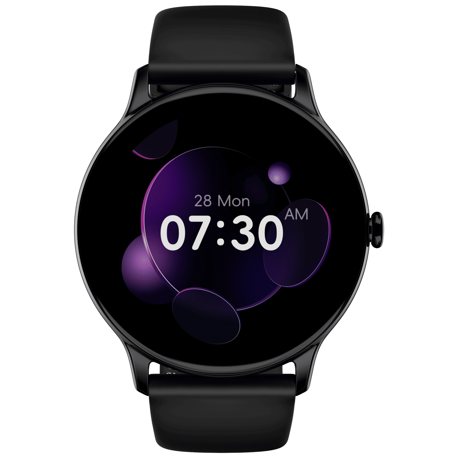 Noise NoiseFit Twist Go Smartwatch with Bluetooth Calling (35.3mm HD TFT Display, IP67 Water Resistant, Jet Black Strap)