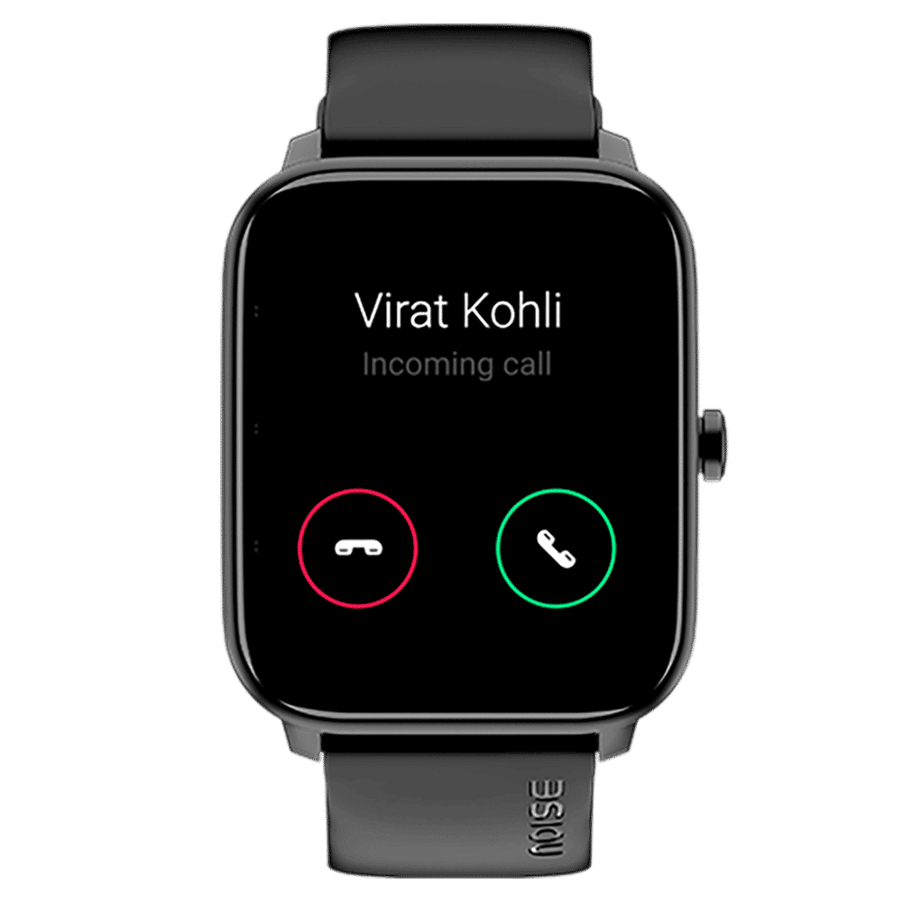 Noise ColorFit Pulse 4 Smartwatch with Bluetooth Calling (46.9mm AMOLED Display, IP68 Water Resistant, Jet Black Strap)