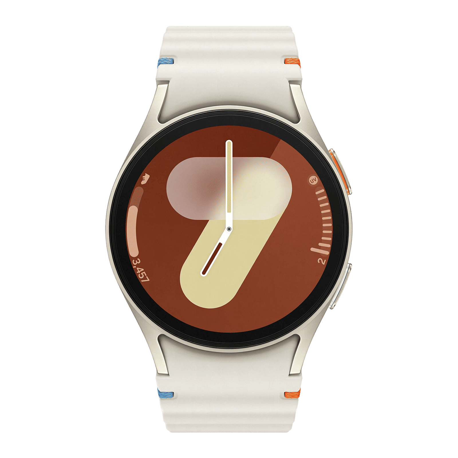 SAMSUNG Galaxy Watch 7 BT + LTE Wear OS Smartwatch (40mm Super AMOLED Display, 3nm Processor, Cream Strap)