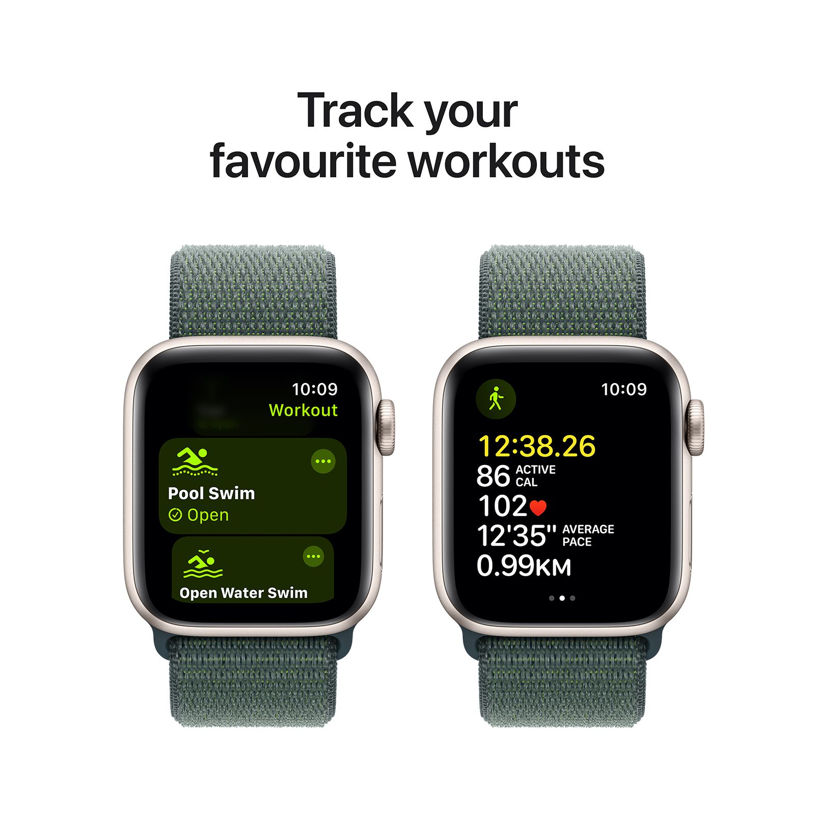 Buy Apple Watch SE GPS with Lake Green Sport Loop (40mm Retina