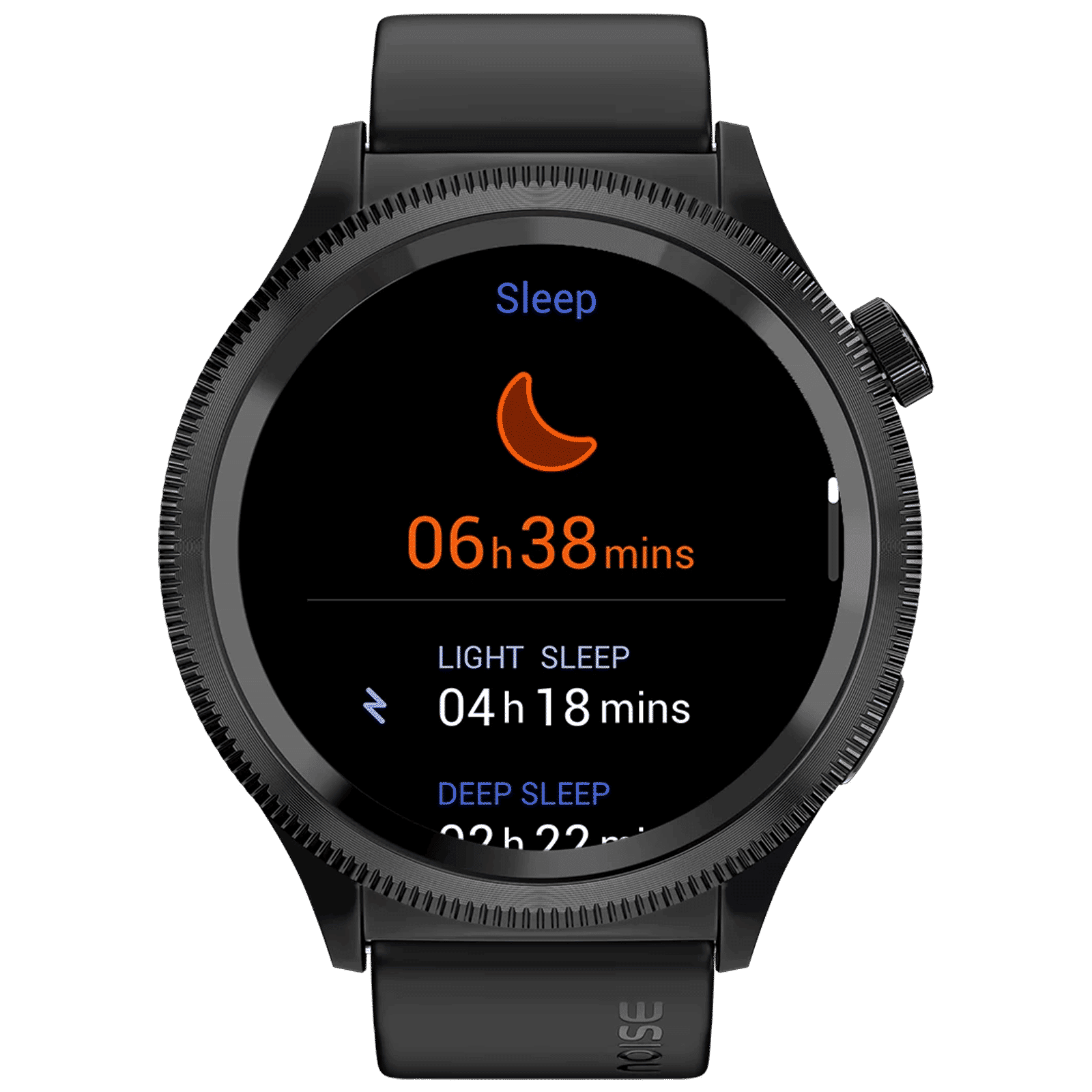 noise NoiseFit Halo 2 Smartwatch with Bluetooth Calling (36.3mm AMOLED Display, IP67 Water Resistant, Jet Black Strap)