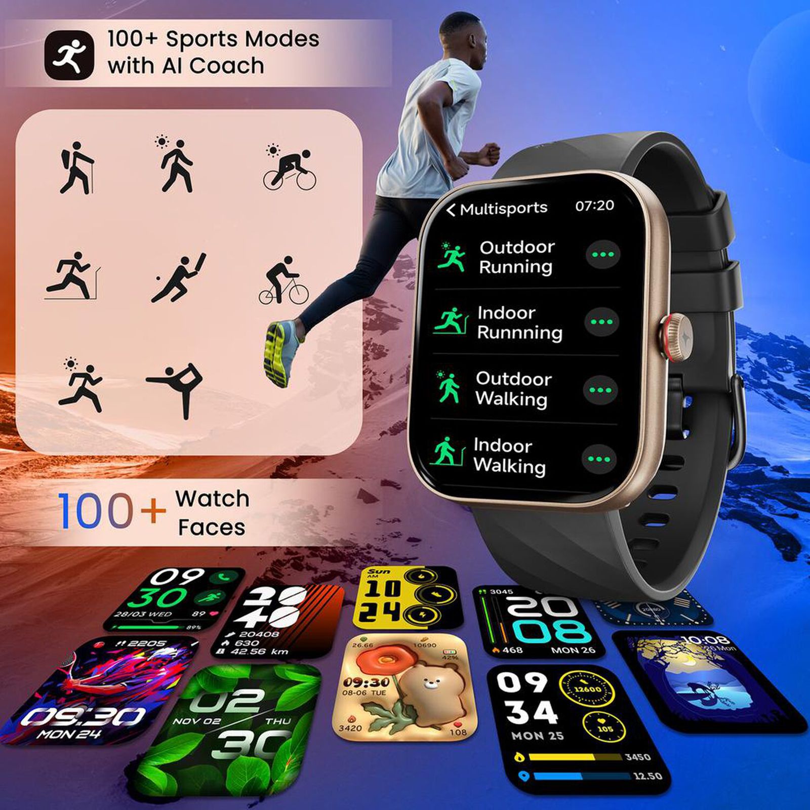 Smart Band Fastrack Gym Watch Buy Fastrack Kruz Plus Smartwatch