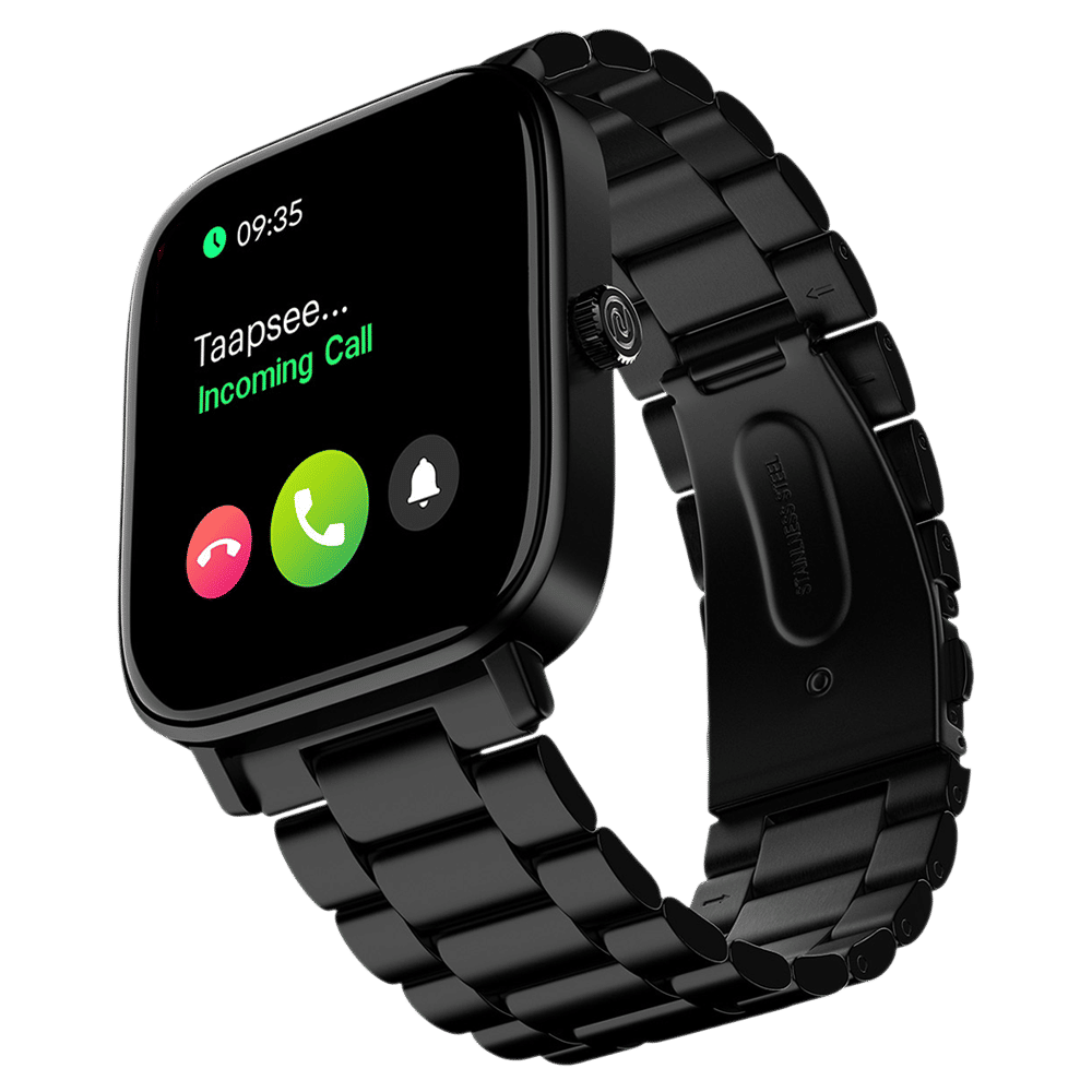 noise ColorFit Pulse 2 Pro Elite Smartwatch with Bluetooth Calling (45.7mm LCD Display, IP67 Water Resistance, Black Strap)