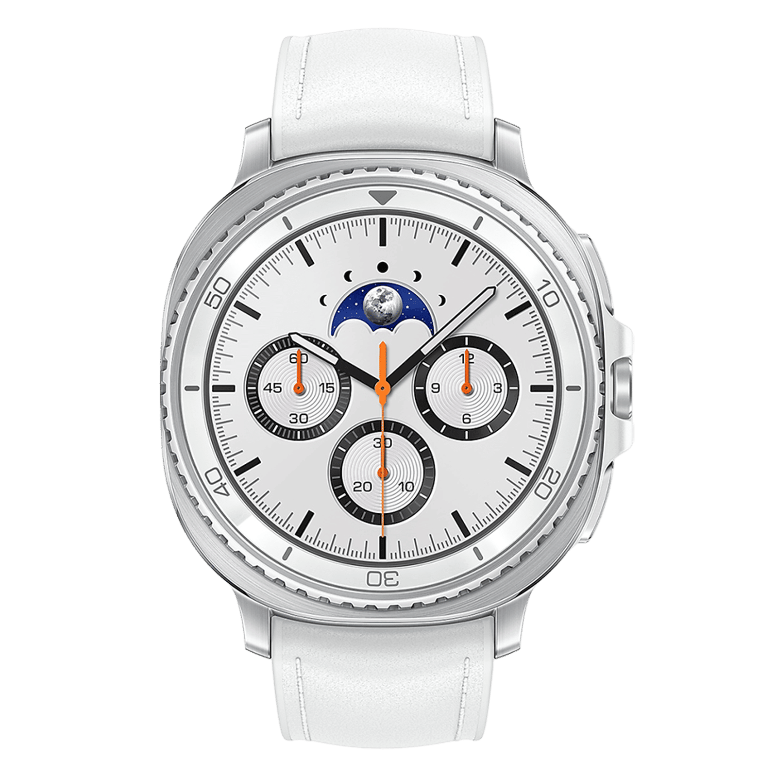 SAMSUNG Galaxy Watch8 Classic GPS+Wi-Fi+BT+LTE Wear OS Smartwatch (4.6 cm Super AMOLED Display, 3 nm Processor, Fall Detection, Hybrid Strap)