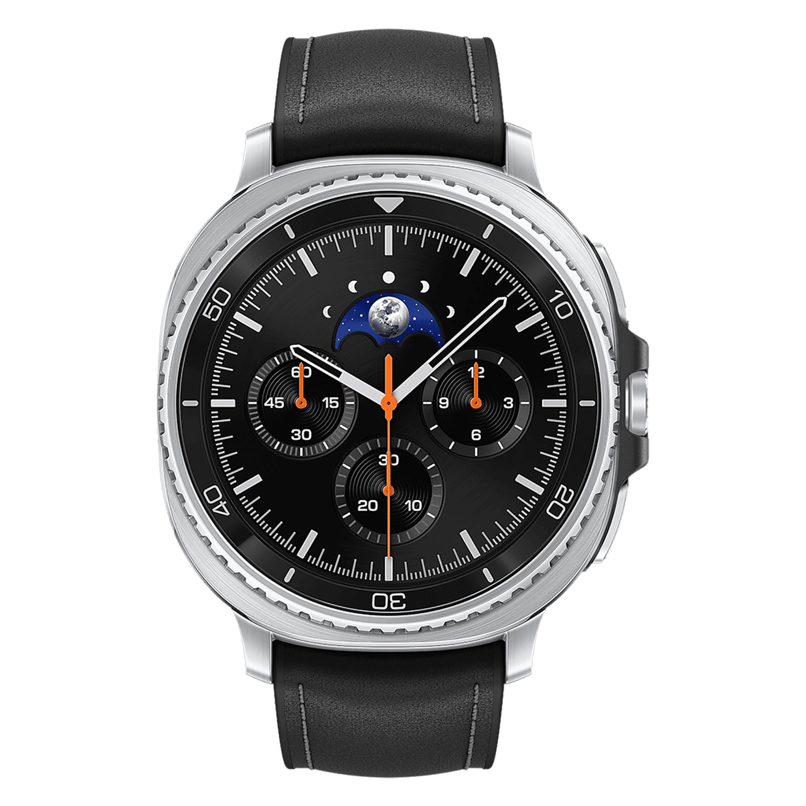 SAMSUNG Galaxy Watch8 Classic GPS+Wi-Fi+BT+LTE Wear OS Smartwatch (4.6 cm Super AMOLED Display, 3 nm Processor, Fall Detection, Hybrid Strap)