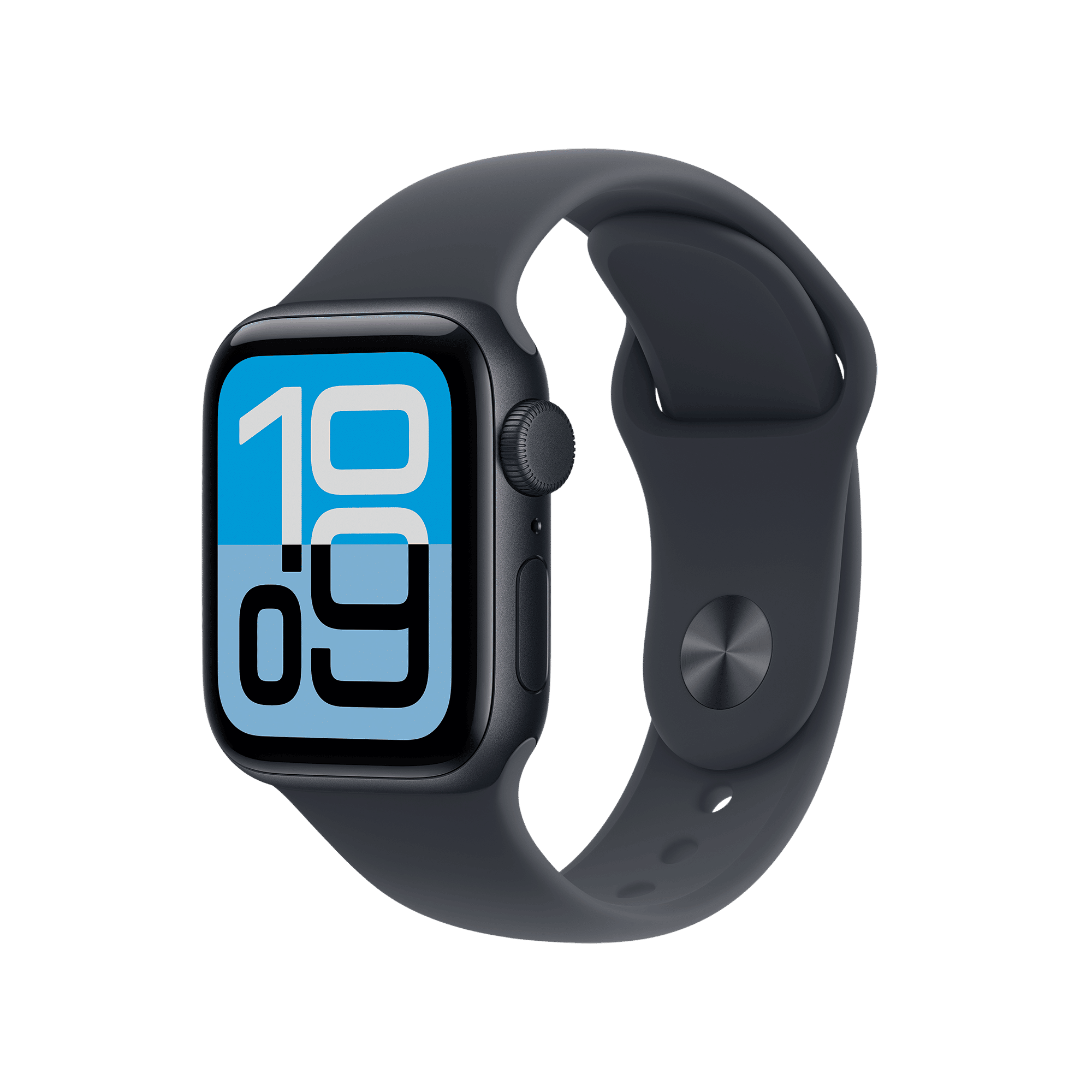 Apple Watch SE 3 GPS with Midnight Sport Band - M/L (40mm Retina LTPO OLED Display, Midnight Aluminium Case)