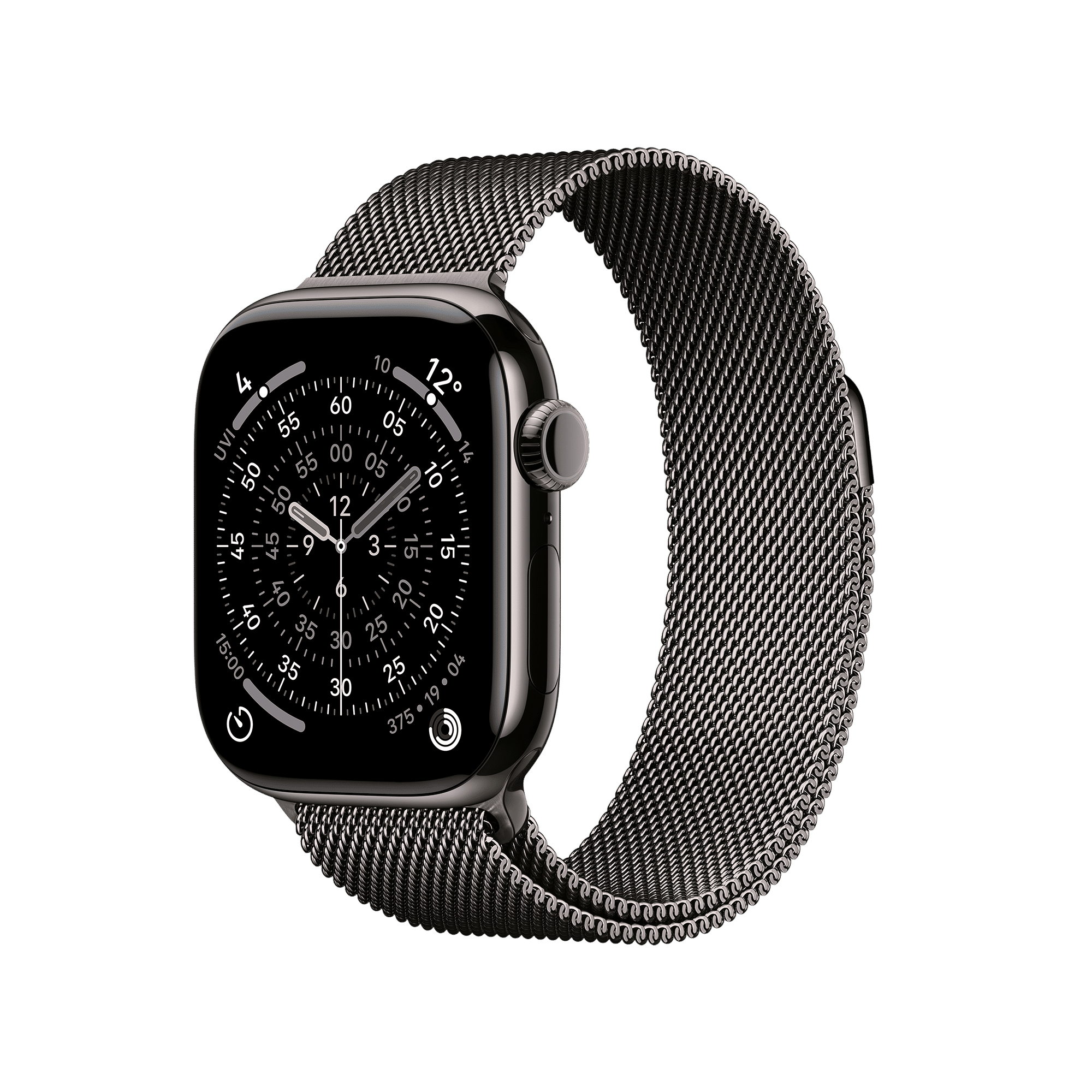 Apple Watch Series 11 GPS+Cellular with Slate Milanese Loop (42mm Retina LTPO3 OLED Display, Slate Titanium Case)