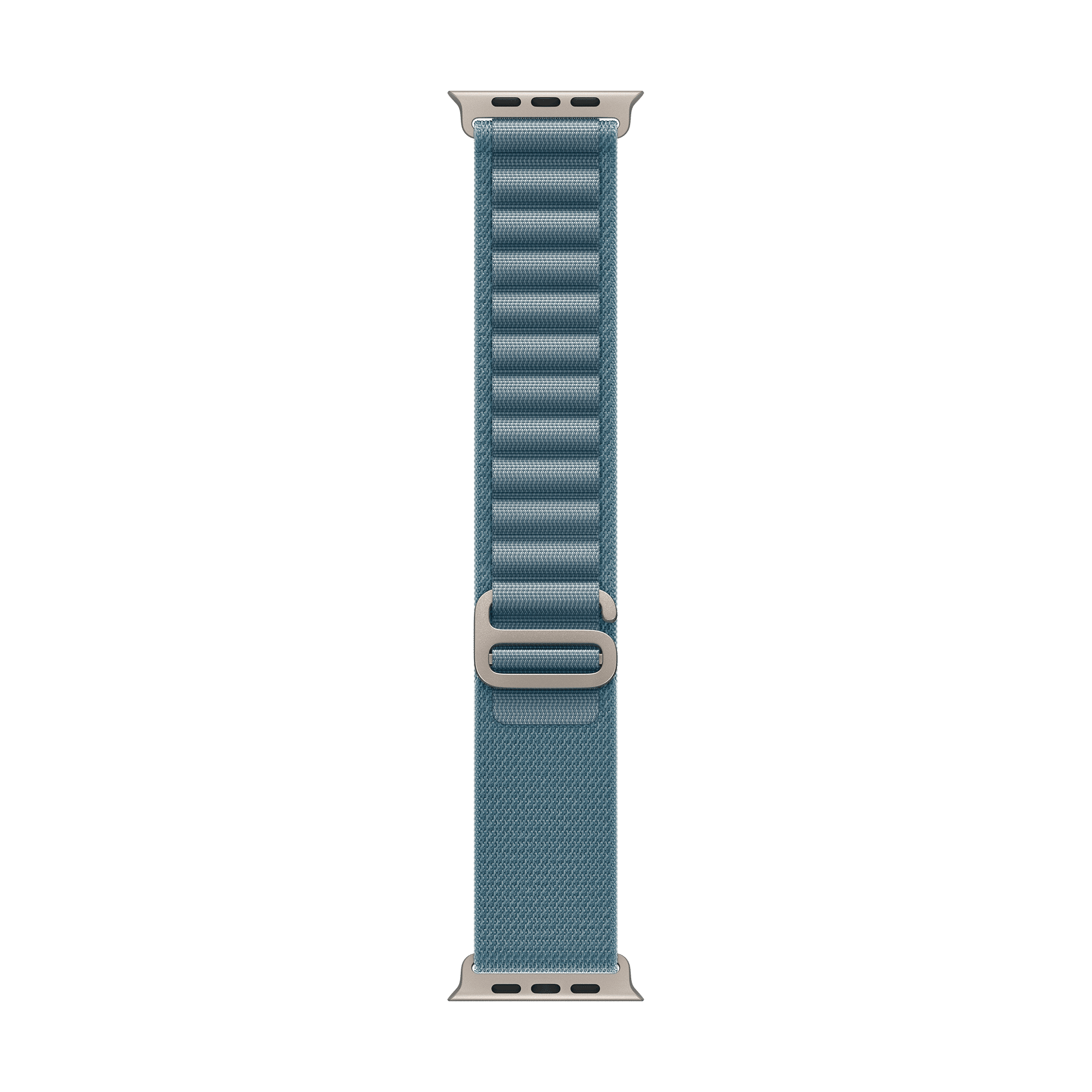 Apple Polyester, Spandex & Titanium Alpine Loop for Apple (44mm / 45mm / 46mm / 49mm, Large) (High-Strength Yarns, Light Blue)-picture-35