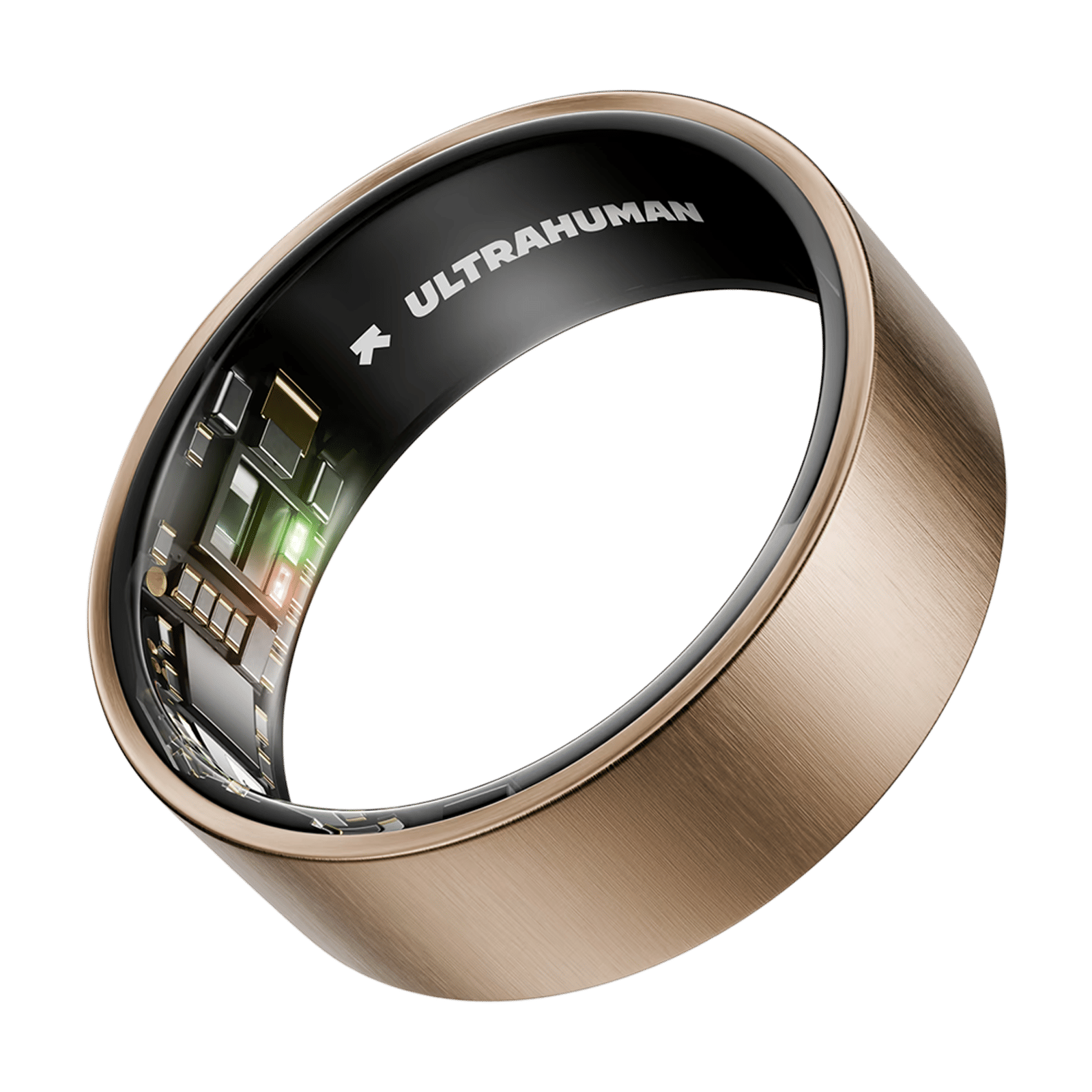 Ultrahuman Ring AIR Smart Ring with Activity Tracker (Size 5, Upto 100 Meter Water Resistant, Brushed Rose Gold)