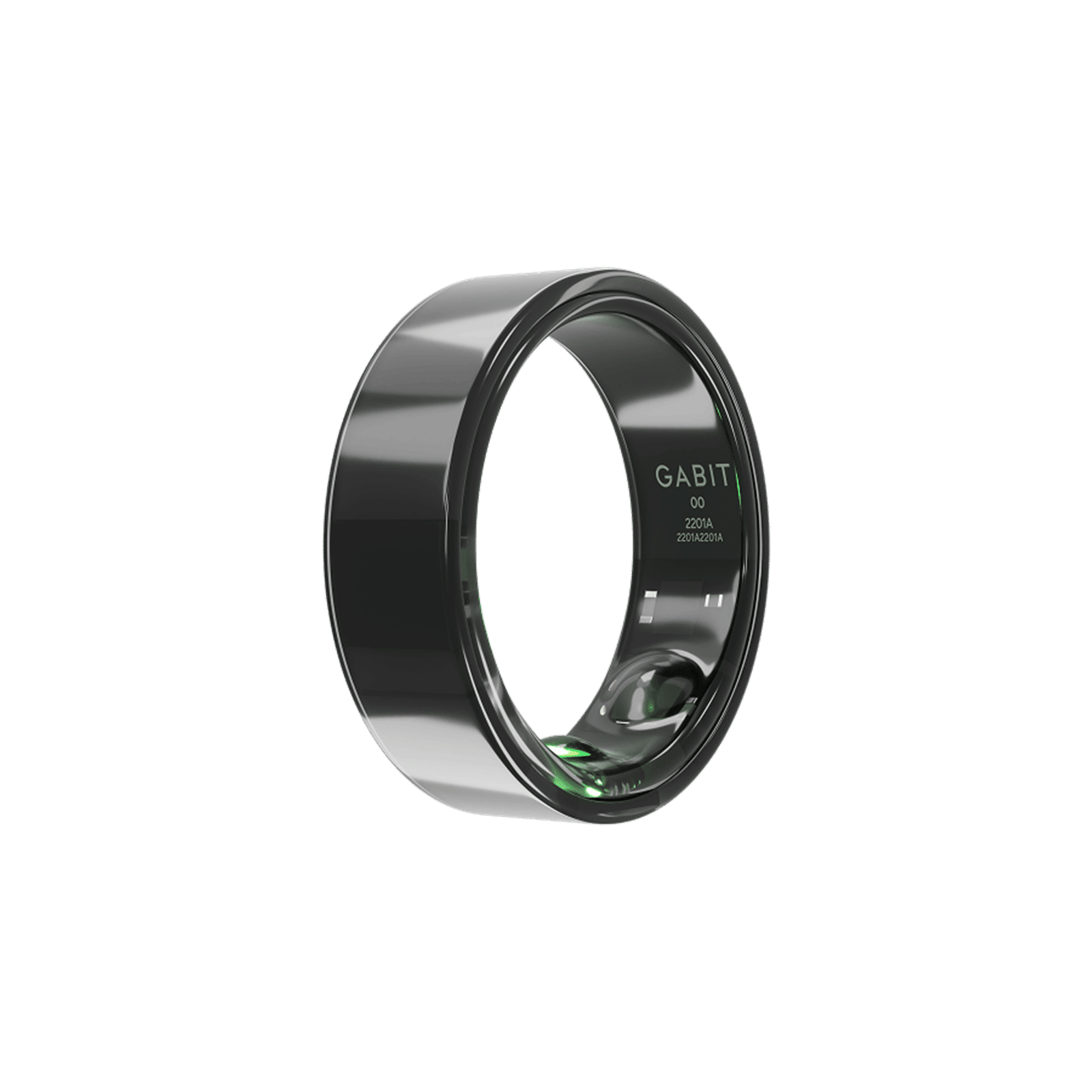 GABIT GSR0114GB Smart Ring with AI Powered Health Insights (Size 14, Skin Temperature Sensor, Graphite Black)