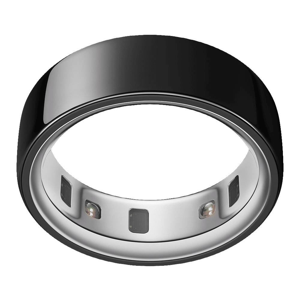 Oura Ring 4 Smart Ring with Activity Tracker (Buy Sizing Kit First, Size 10, Smart Sensing Technology, Black)