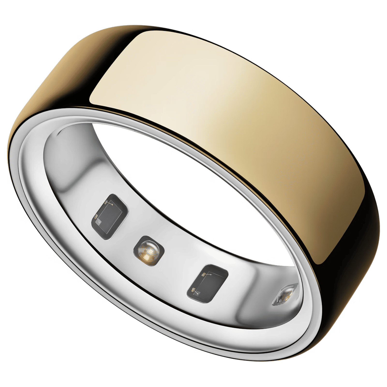 Oura Ring 4 Smart Ring with Activity Tracker (Size 5, Smart Sensing Technology, Gold)