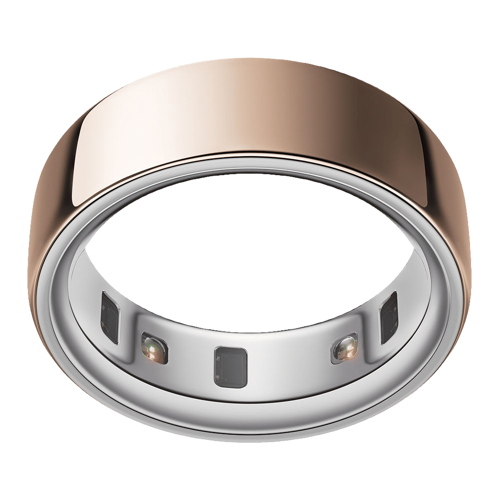 Oura Ring 4 Smart Ring with Activity Tracker (Size 9, Smart Sensing Technology, Rose Gold)