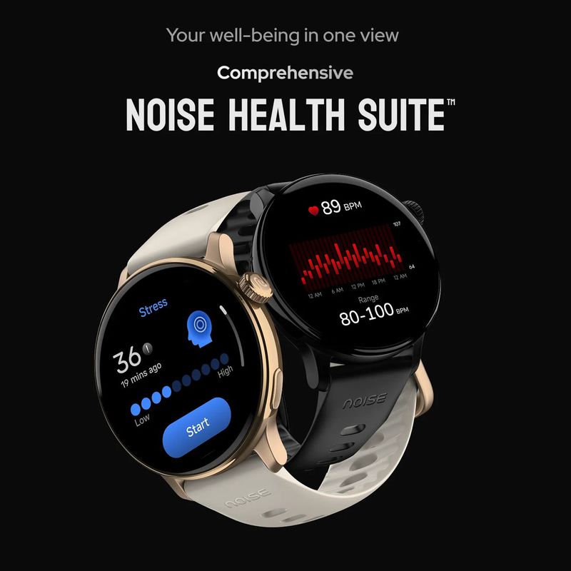 Noise NoiseFit Pro 6R Smartwatch with BT Calling (37mm AMOLED, Titanium Strap) — image 4 of 4