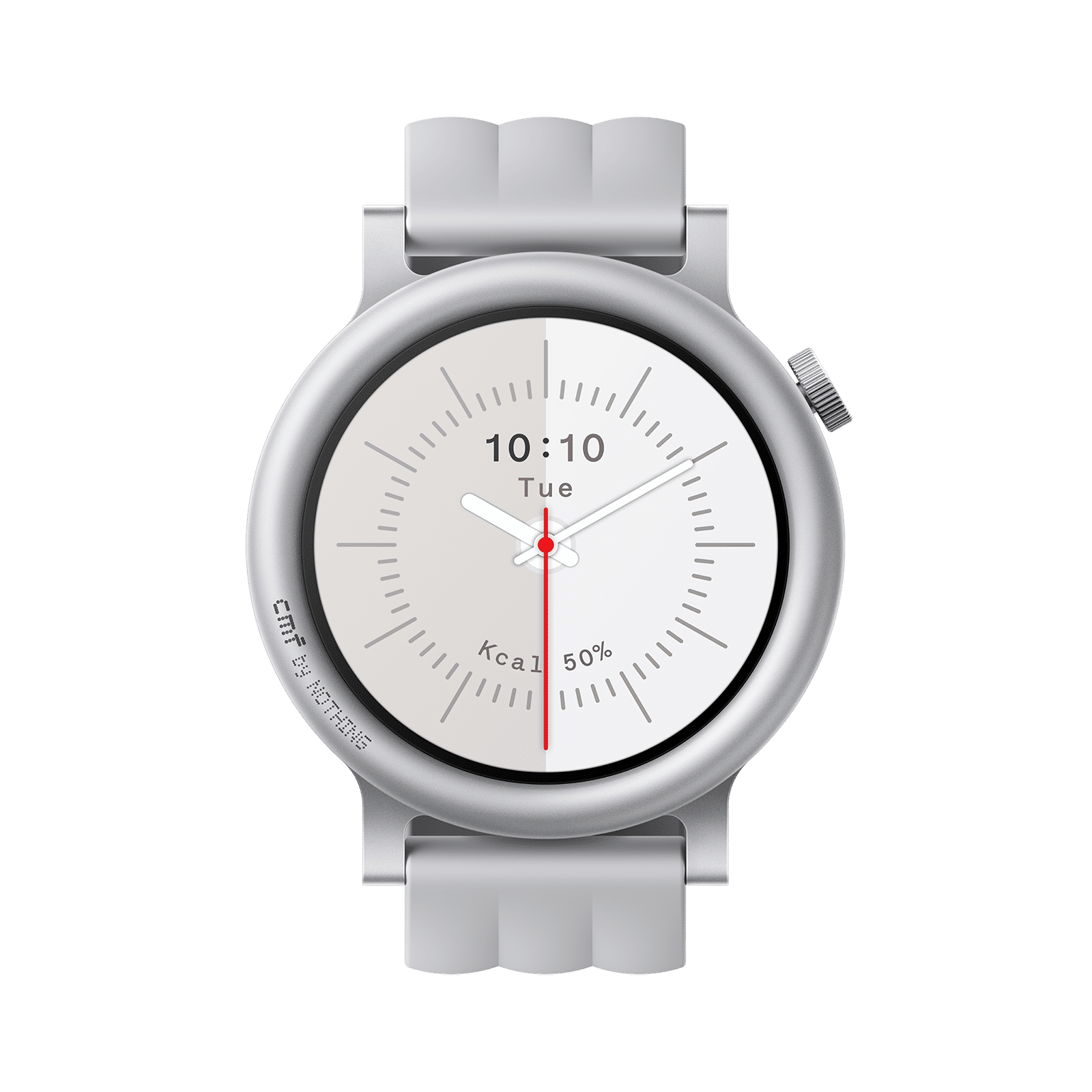 Nothing CMF Watch 3 Pro Smartwatch with Bluetooth Calling (36mm AMOLED Display, IP68 Water & Dust Resistant, Light Grey Strap)