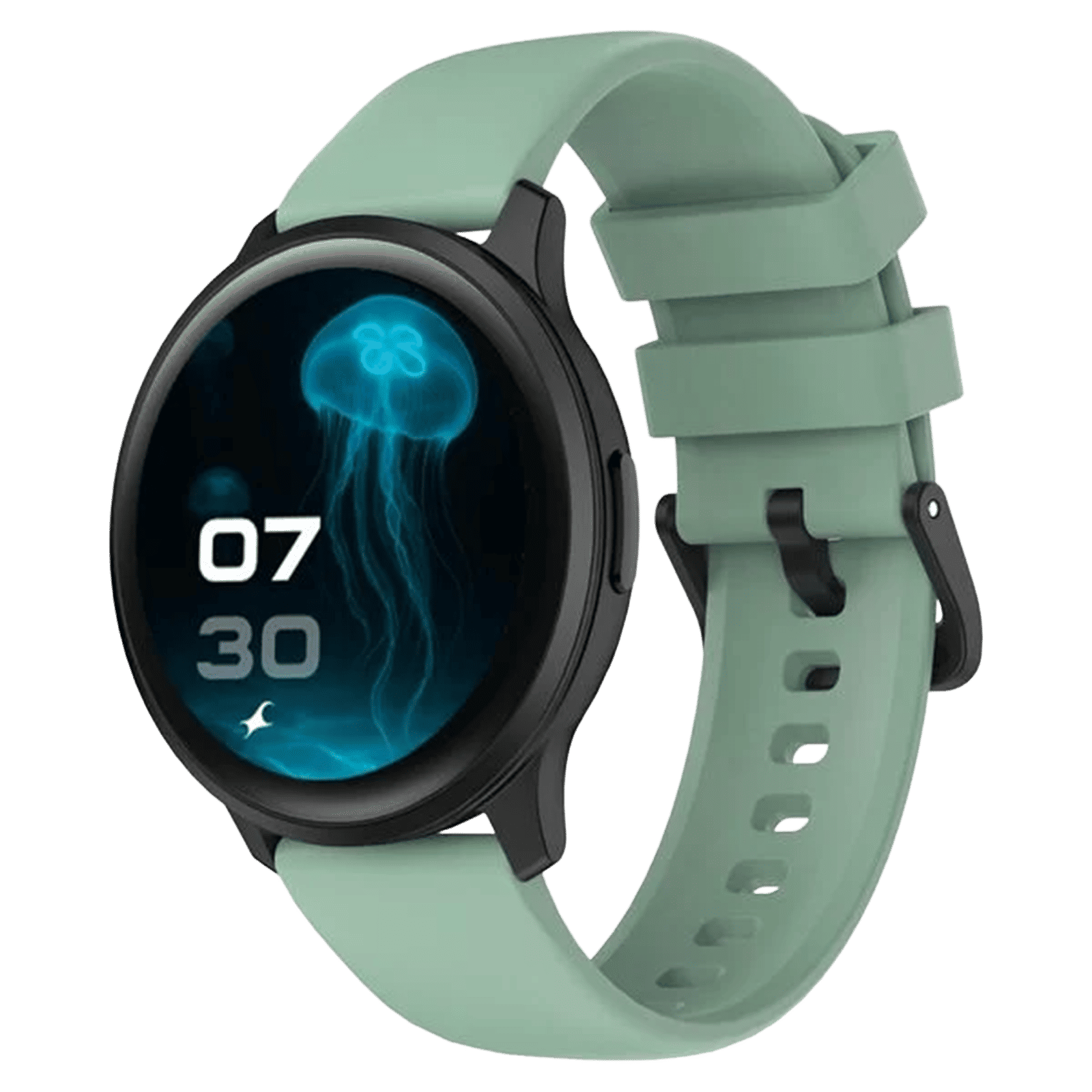 Fastrack Jupiter R3 Smartwatch with Bluetooth Calling (35mm TFT Display, IP68 Water Resistant, Green Strap)