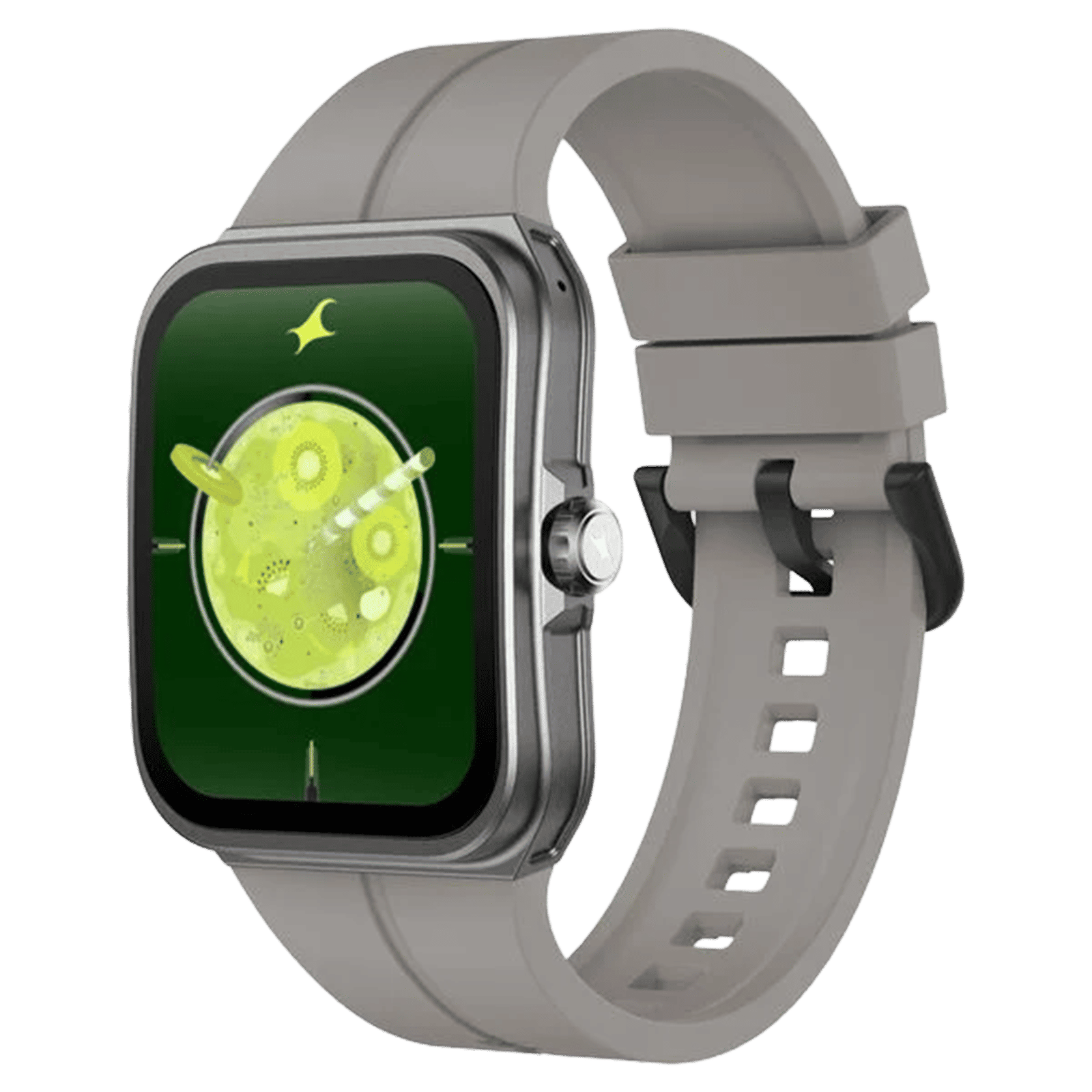 Fastrack VOX Neo Smartwatch with Bluetooth Calling (48mm Curved Ultra Vu TFT Display, IP68 Water Resistant, Grey Strap)