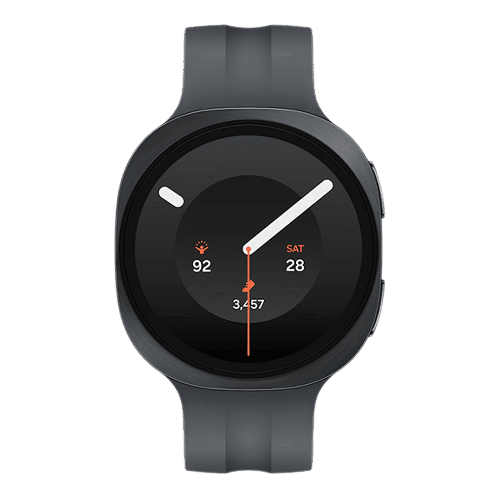 SAMSUNG Galaxy Watch9 Wi-Fi+Bluetooth Wear OS Smartwatch (34mm Super AMOLED Display, Snapdragon Wear Elite Processor, Dual Frequency GPS, Black Sport Strap)
