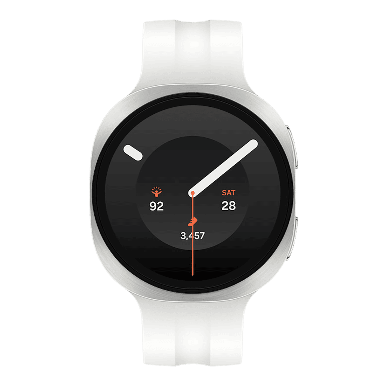 SAMSUNG Galaxy Watch9 Wi-Fi+4G SIM Wear OS Smartwatch (34mm Super AMOLED Display, Snapdragon Wear Elite Processor, Dual Frequency GPS, Cream Sport Strap)