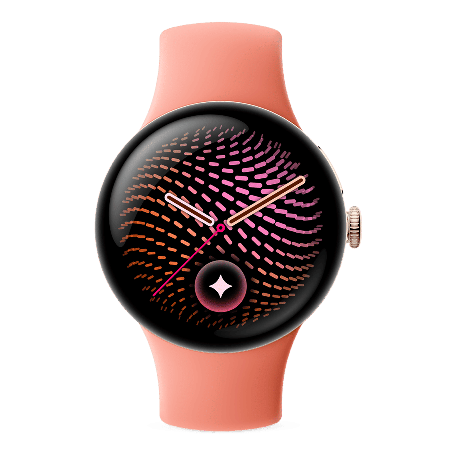 Google Pixel Watch 5 Wi-Fi+Bluetooth Wear OS Smartwatch (41mm AMOLED LTPO Display, Qualcomm Snapdragon W5 Gen 2 Cortex-M55, Gemini Intelligence, Canyon Active Band)