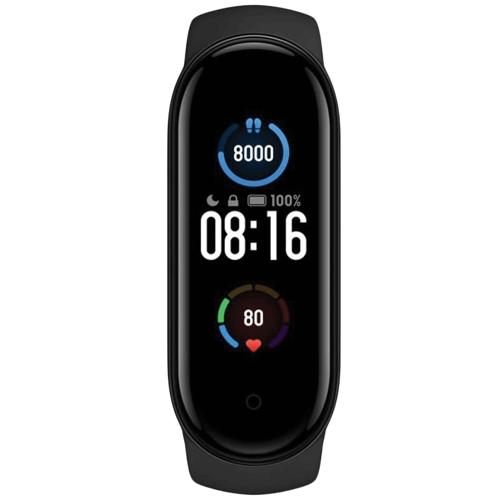 Xiaomi Mi Smart Band (Heart Rate Alerts, BHR4216IN, Black,  Buckle)