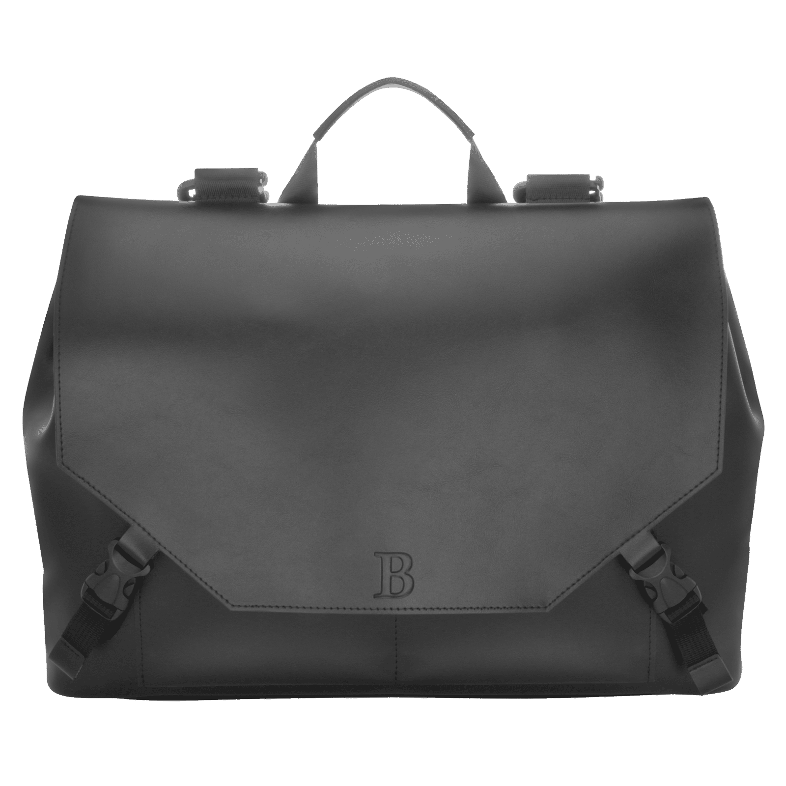 BESTTO Soft PU Fabric Laptop Backpack for 14 Inch Laptop (13.44 L, Adjustable Shoulder Strap, Black)