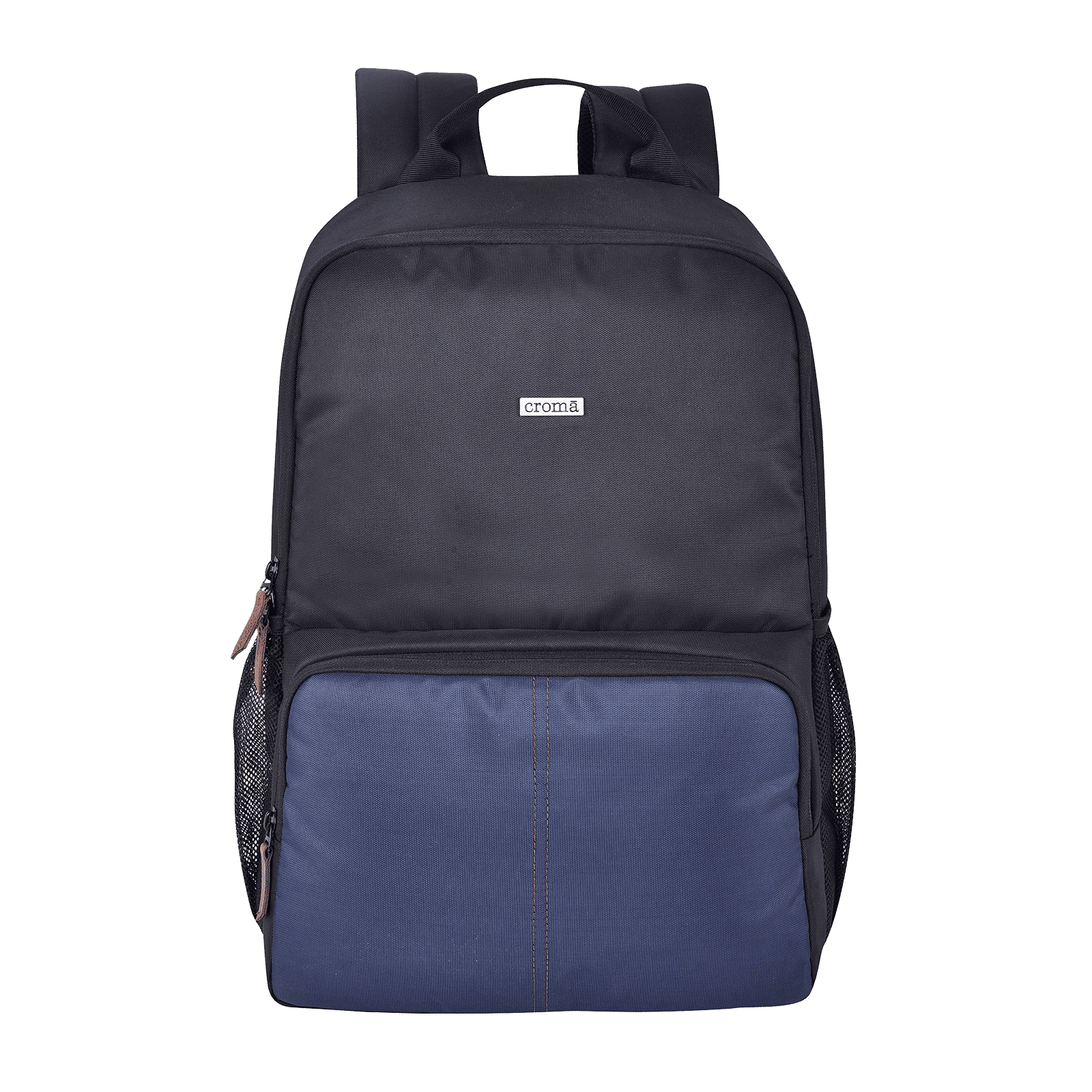 Croma CRSBBS1BCA342101 Polyester Backpack for 15.6 Inch Laptop (Water Resistant, Black)