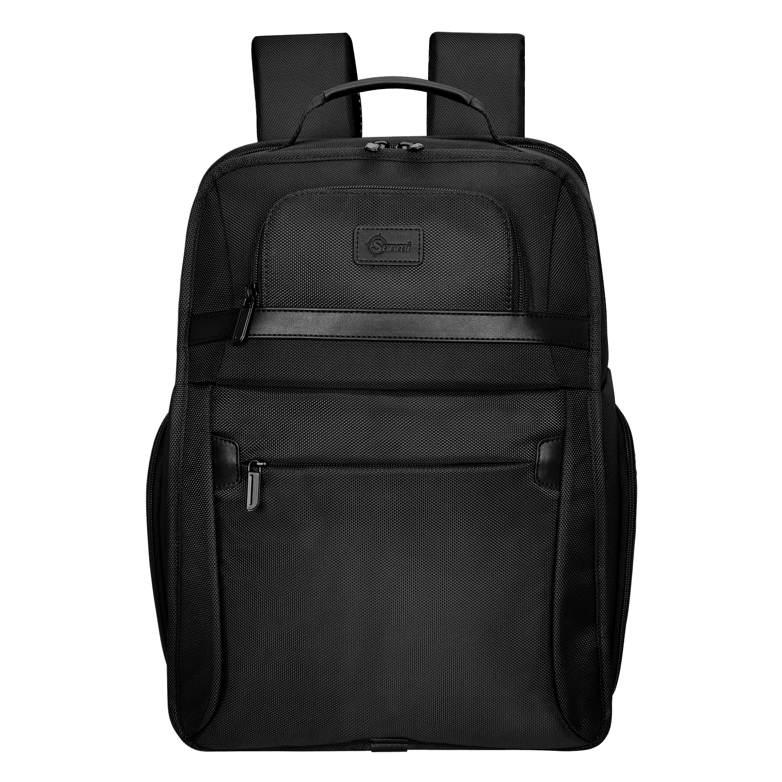Sunmi Polyester Laptop Bag for 15.6 Inch Laptop (22 L, Water Repellent, Black)