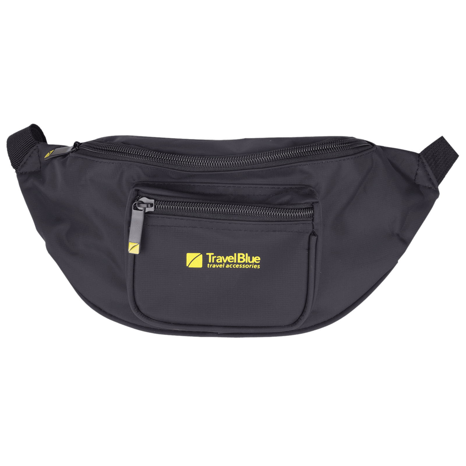 TRAVEL BLUE De-Luxe Nylon Travel Bag (Durable, TB-631, Black)