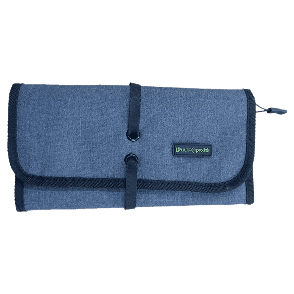 ultraprolink Valet Cable and Power Management Travel Pouch (UM0090, Grey)