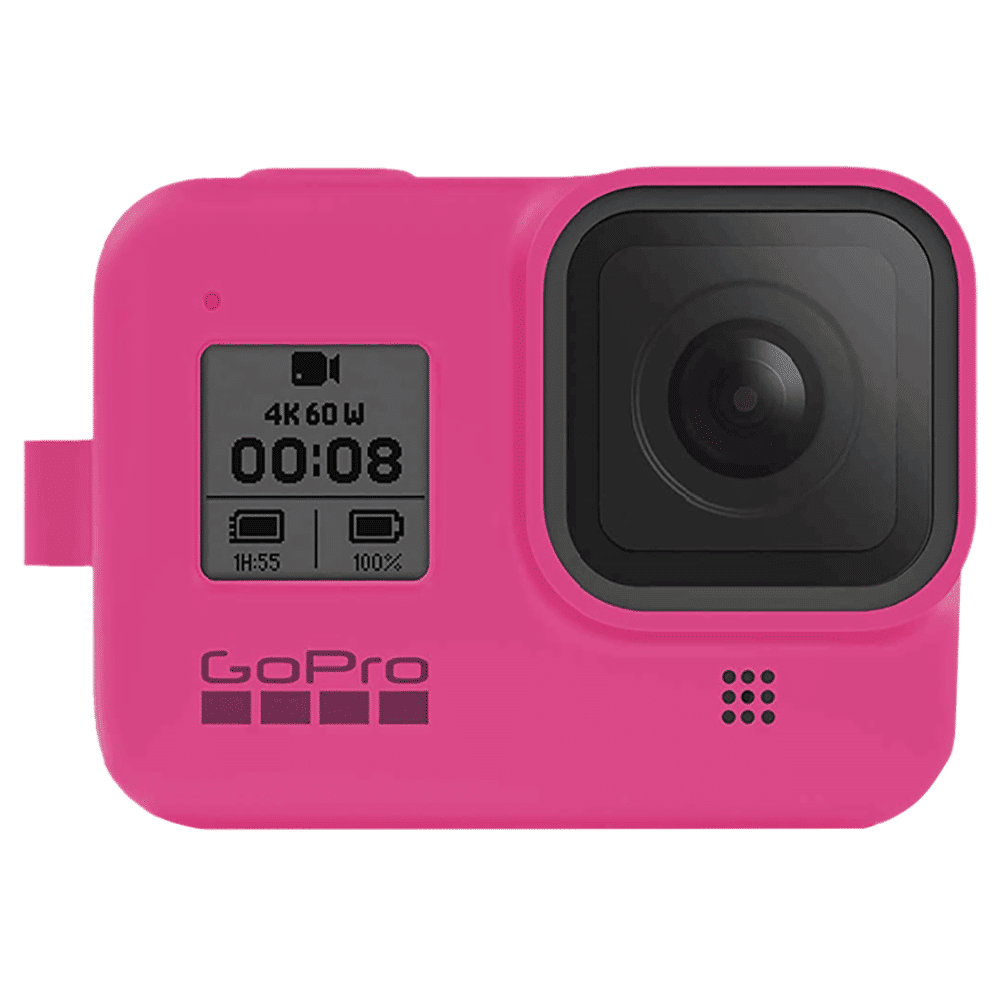 GoPro Sleeve Plus Lanyard for Hero 8 (AJSST-007, Electric Pink)