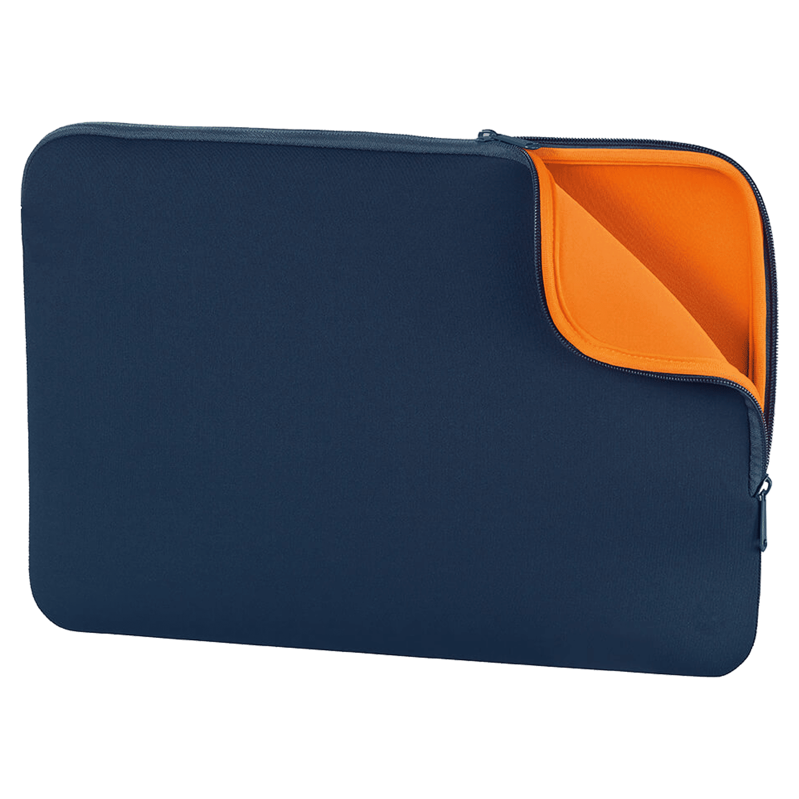 HYPHEN Polyester Laptop Sleeve for 14 Inch Laptop (One Spacious Compartment, Blue)