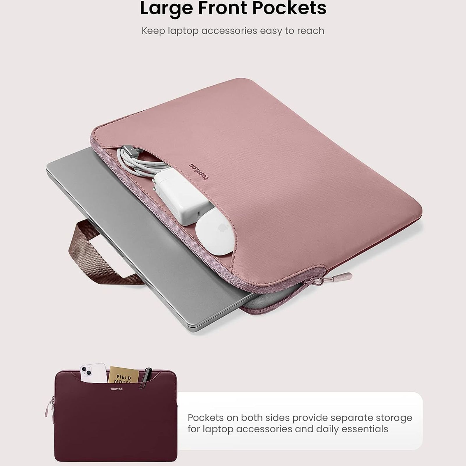 Buy tomtoc A21 Laptop Sleeve for 14 Inch Laptop (Robust Protection