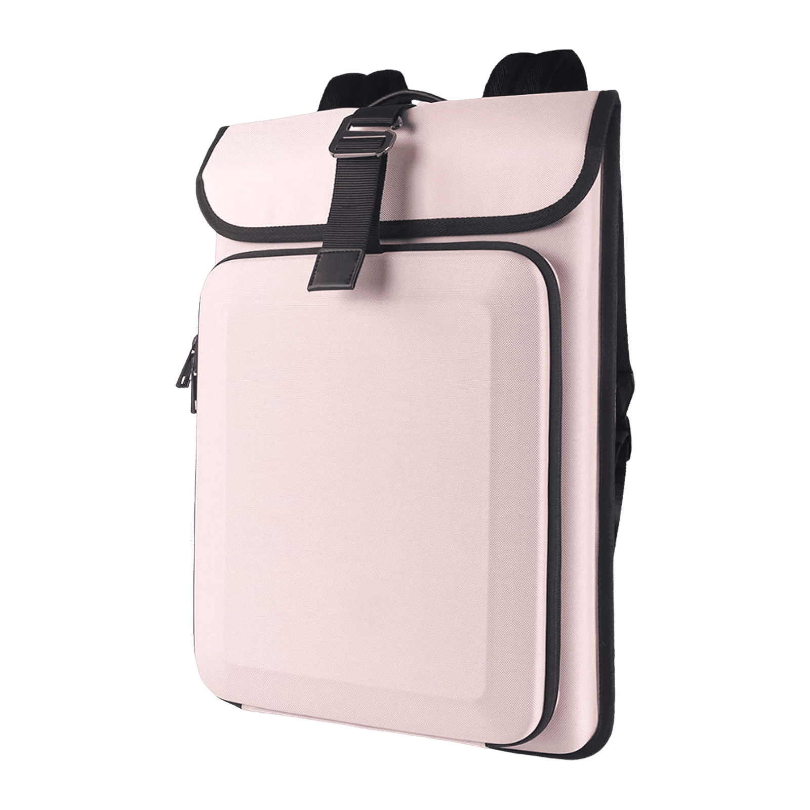 soundREVO SRMBCPN01 Polyester Laptop Backpack for 15.6 Inch Laptop (Hard Shell Design, Pink)