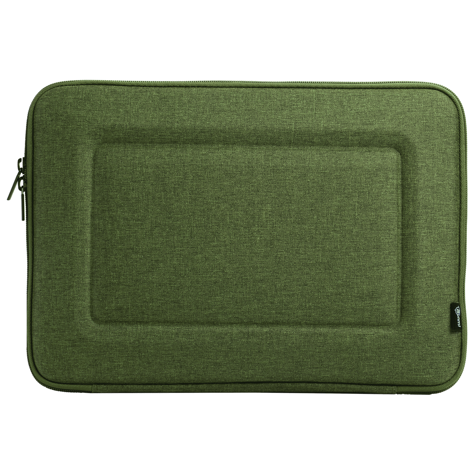 Sunmi SNMBCGR05 Polyester Laptop Hard Shell Sleeve for 14 Inch Laptop (Inner Smooth Velvet Lining, Green)