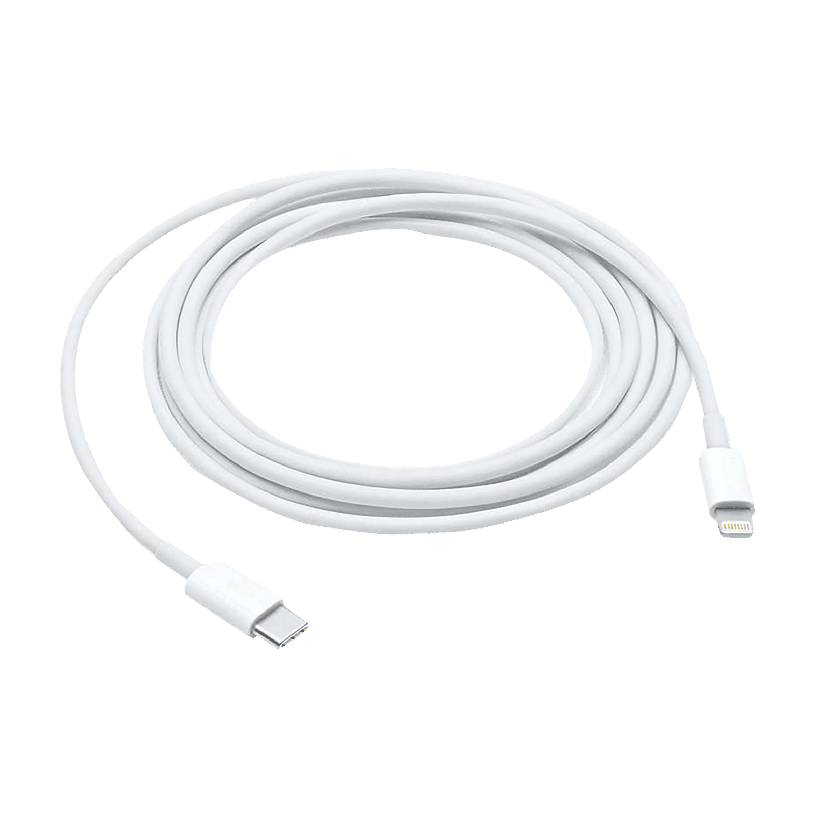 Apple Type C to Lightning Feet (2M) Cable (Sync and Charge, White)