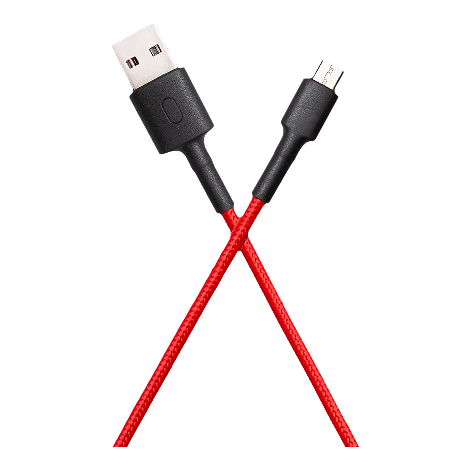 Mi Type A to Micro USB 3.3 Feet (1M) Cable (Tangle Free Design, Red)
