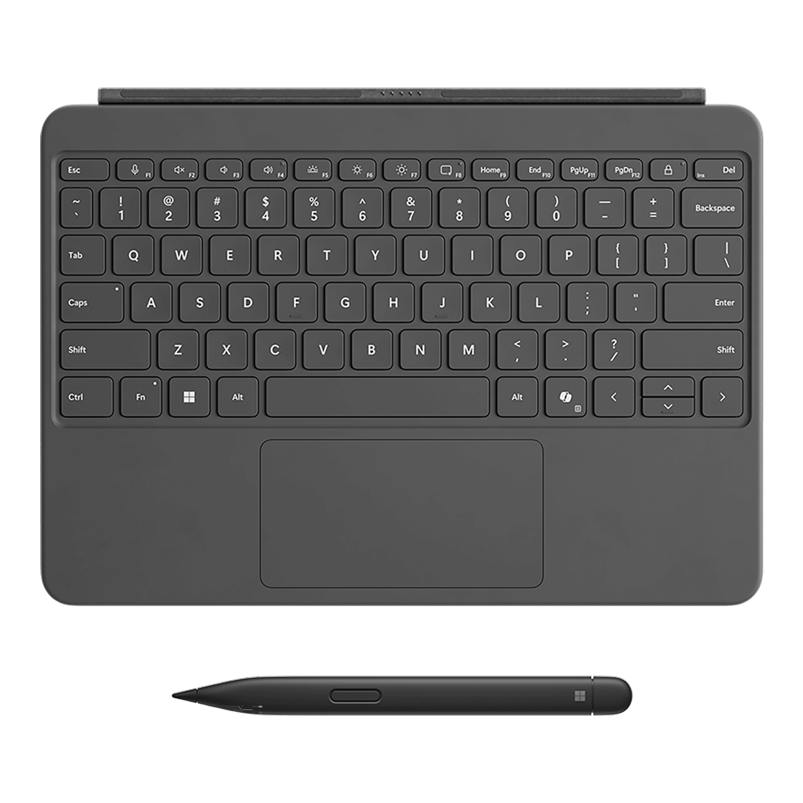 Microsoft Detachable Magnetic Keyboard for Surface Pro 12 Inch with Pen (Compact, Slate)