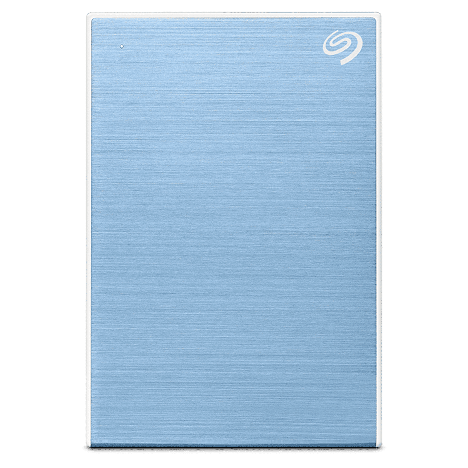 Seagate One Touch 2TB Micro USB Type-B Portable Hard Disk Drive (Password Protected, Light Blue)
