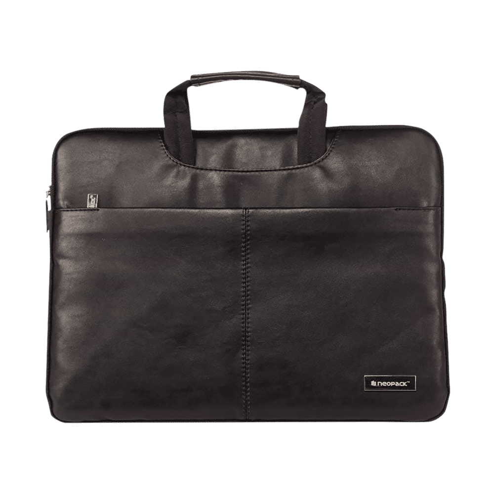 Buy Neopack Leather, Nylon Laptop Sling Bag for 15 Inch