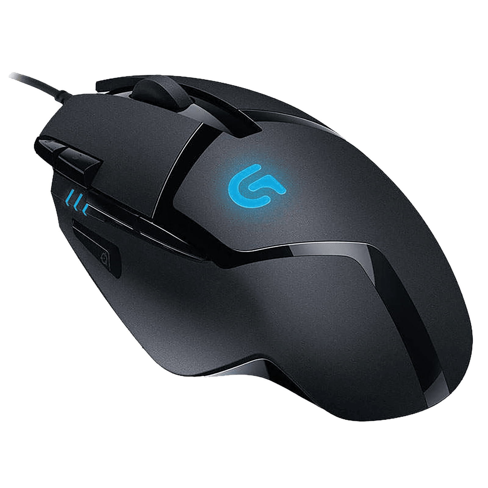 logitech G402 Wired Optical Gaming Mouse (4000 DPI Adjustable, Fusion Engine Hybrid Sensor, Black)