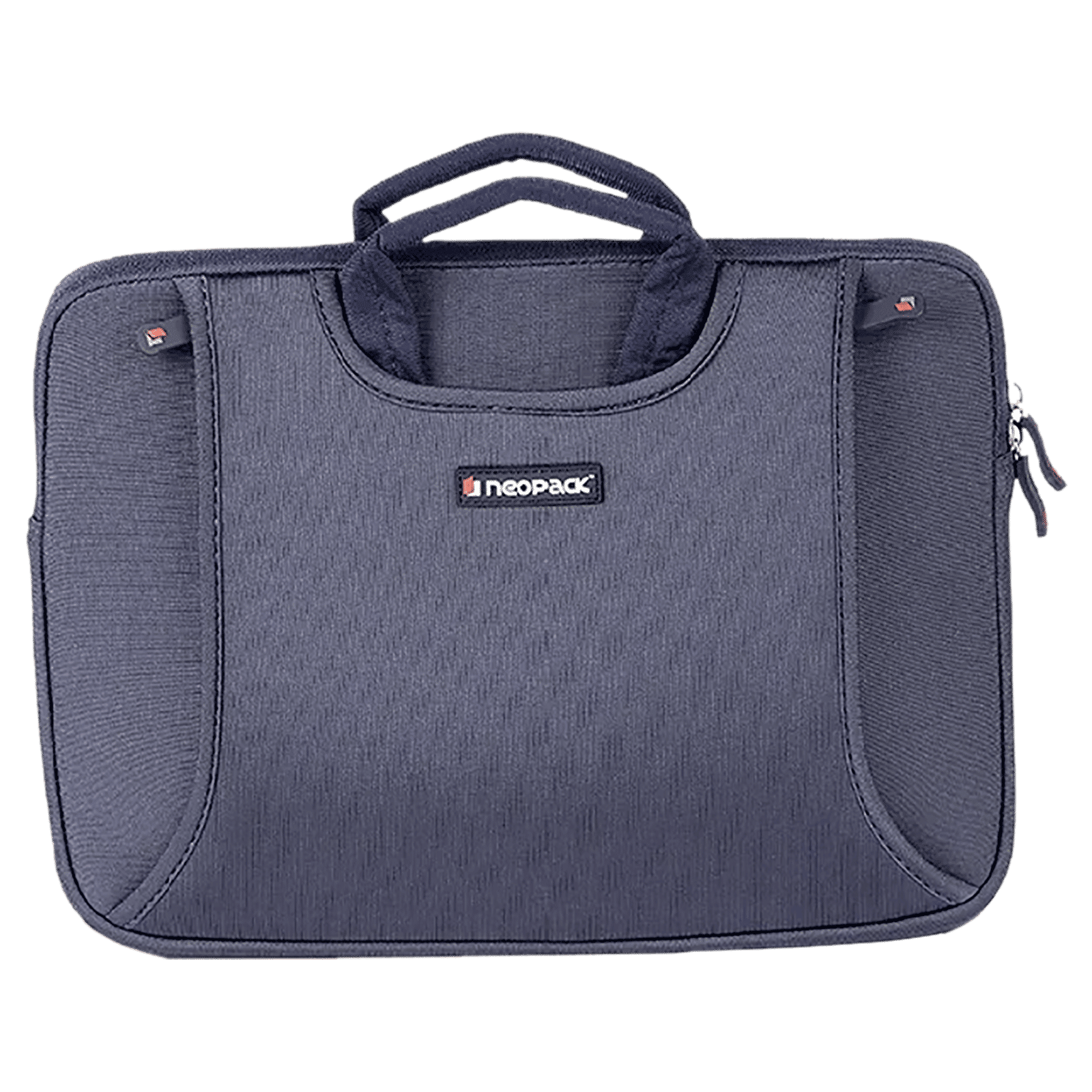 neopack Lycra Fabric, Neoprene Laptop Sleeve for 13.3 & 14.2 Inch Laptop (Water Resistant, Navy Blue)