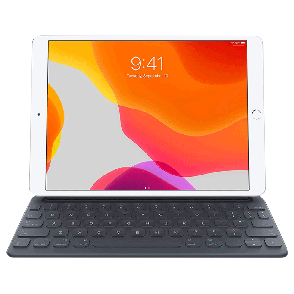 Apple Bluetooth Smart Keyboard for iPad Pro 10.5 Inch, iPad (7th, 8th & 9th Gen) & iPad Air (3rd Gen) (Smart Connector, Black)