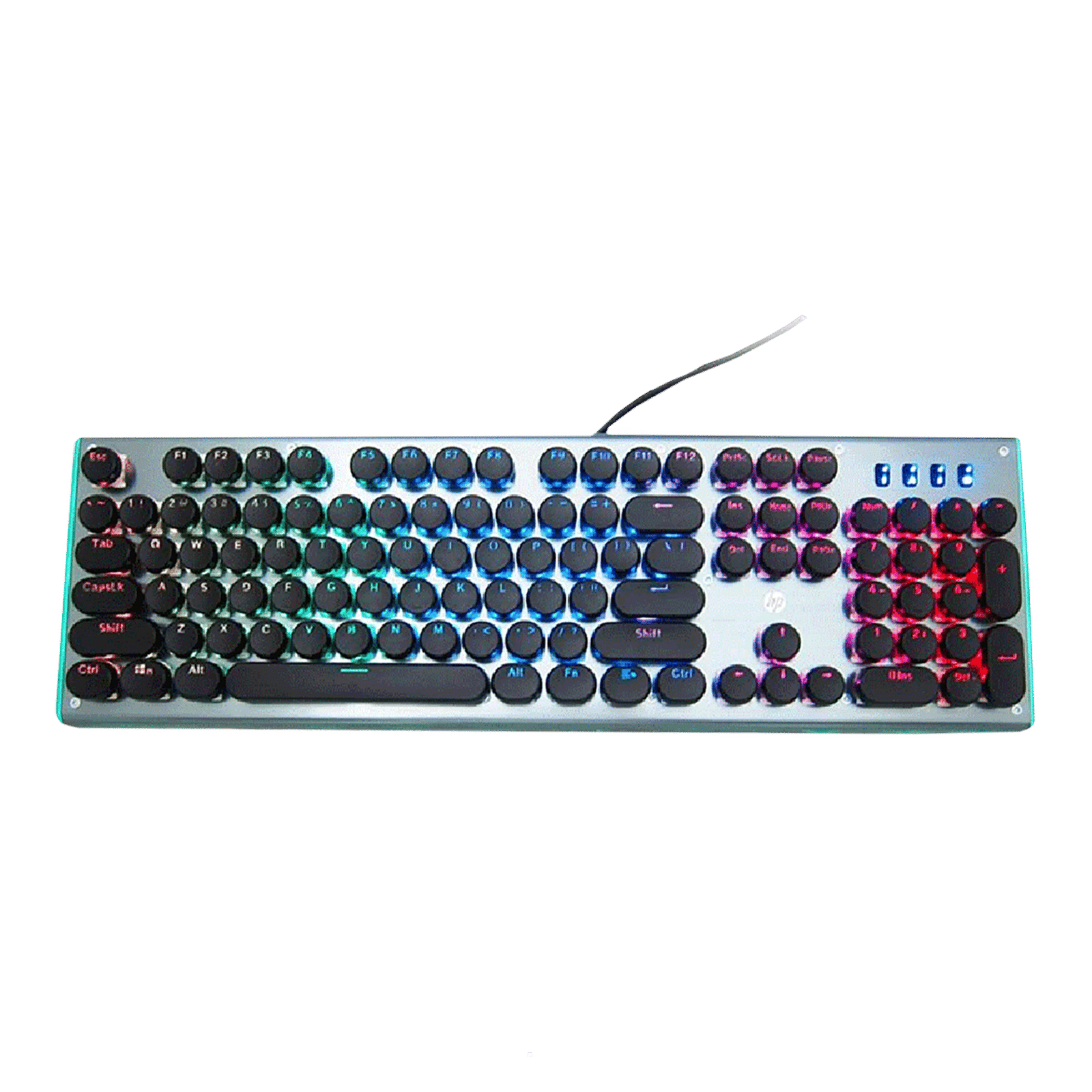 HP GK600YS Wired Gaming Keyboard with Backlit Keys (Scratch Resistant, Black)