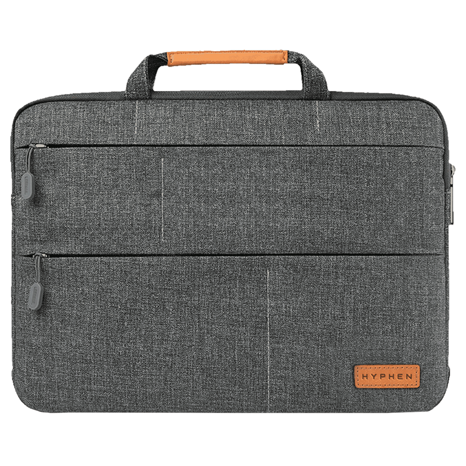 HYPHEN ESSE 101 Fabric Laptop Sleeve for 13 Inch Laptop (Water Resistant, Grey)